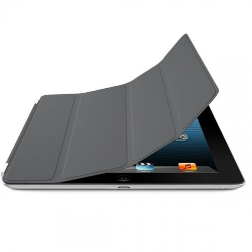 APPLE iPad Smart Cover - Polyurethane - tmavě šedý