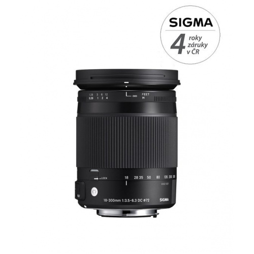 SIGMA 18-300 mm f/3,5-6,3 DC OS HSM Contemporary pro Canon EF