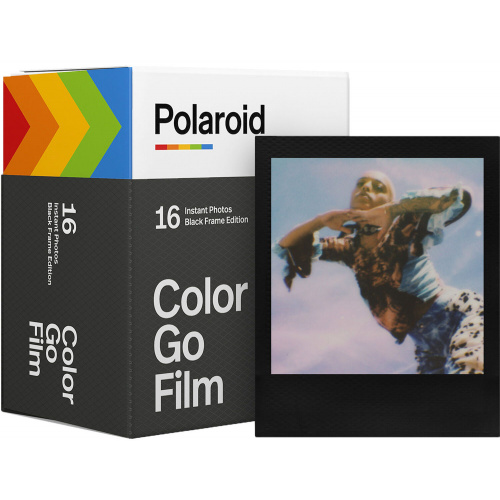 POLAROID GO barevný film 16 snímků - černé rámečky
